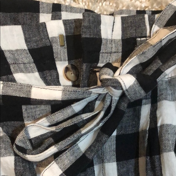 Madewell gingham paper bag pants - Picture 3 of 3